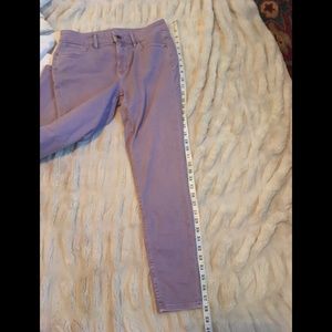 Ralph Lauren skinny jeans lavender. Worn twice. 6